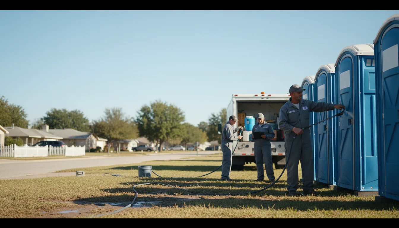 Long-Term Portable Toilet Rental in Cortez, FL near me